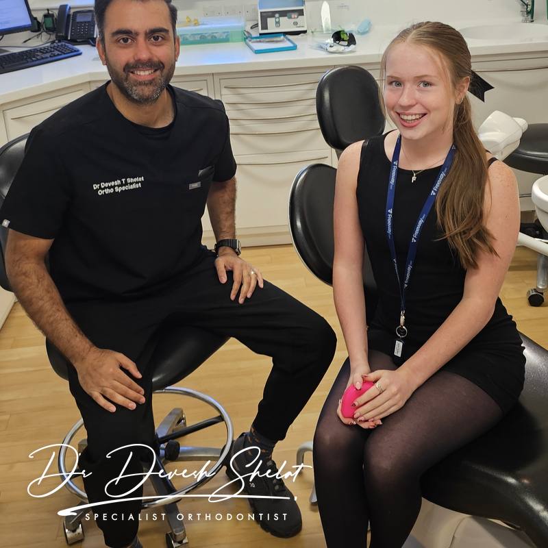 A real teenage patient with Dr Devesh Shelat